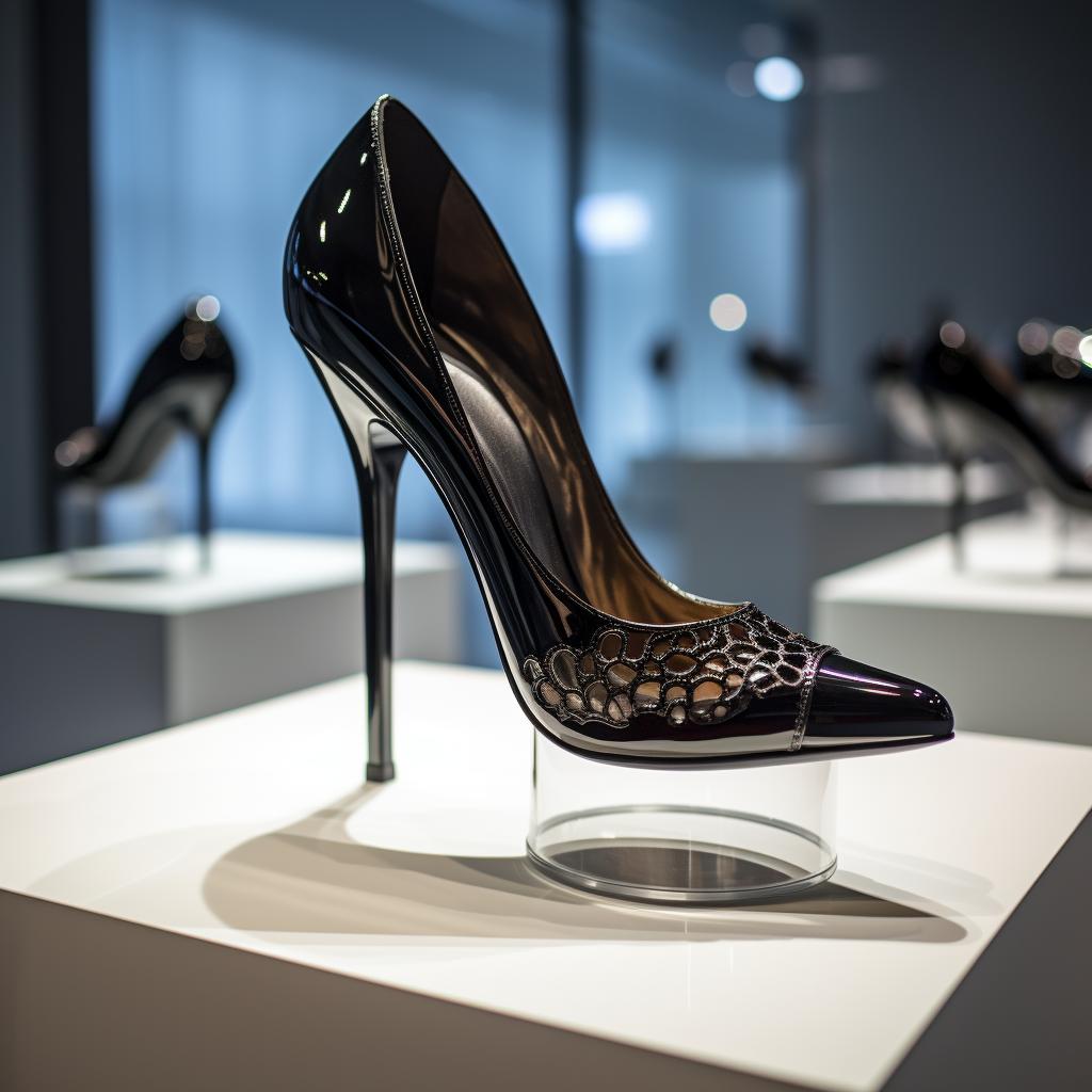 Black high heels