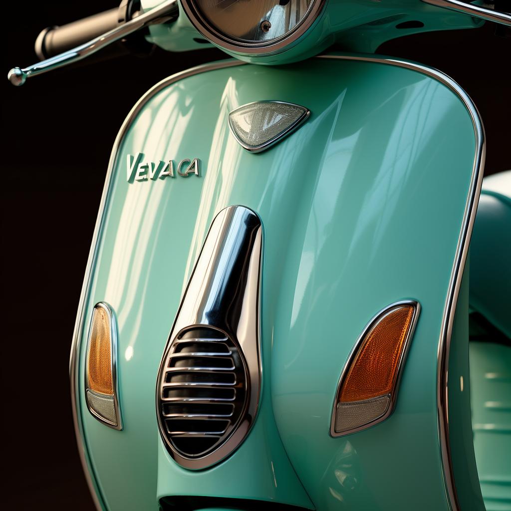 Vespa seafoam